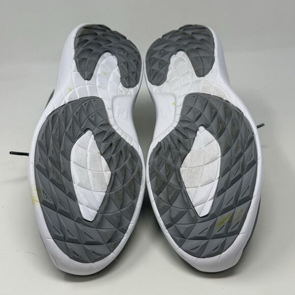 FootJoy FJ Flex XP Spikeless Golf Shoes Womens 9.5 M Gray Knit Lightweight 95359 - Picture 15 of 16